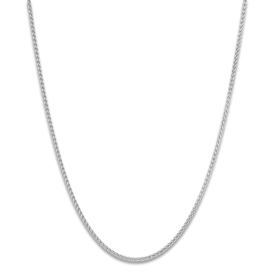 Wheat Chain Necklace 1.6mm Solid Sterling Silver 24"