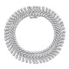 Thumbnail Image 1 of Brilliant Moments Reserve Diamond Chevron Link Bracelet 10 ct tw 14K White Gold