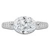 Thumbnail Image 3 of Oval-Cut Created By Jared Studio Lab-Grown Diamond Engagement Ring 2-1/3 ct tw 14K White Gold