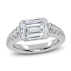 Thumbnail Image 1 of Emerald-Cut Created By Jared Studio Lab-Grown Diamond Engagement Ring 3-1/2 ct tw 14K White Gold