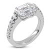 Thumbnail Image 2 of Emerald-Cut Created By Jared Studio Lab-Grown Diamond Engagement Ring 3-1/2 ct tw 14K White Gold
