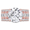 Thumbnail Image 3 of Round-Cut Created By Jared Studio Lab-Grown Diamond Engagement Ring 4-3/4 ct tw 14K Rose Gold