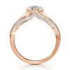 Thumbnail Image 2 of J'Lure Lab-Grown Diamond Hexagon Step-Cut Engagement Ring 1-3/8 ct tw 18K Rose Gold