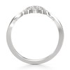 Thumbnail Image 2 of J'Lure Lab-Grown Diamond Scalloped Wedding Band 1/8 ct tw 18K White Gold