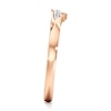 Thumbnail Image 3 of J'Lure Lab-Grown Diamond Scalloped Wedding Band 1/8 ct tw 18K Rose Gold