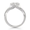 Thumbnail Image 2 of J'Lure Lab-Grown Diamond Square-Emerald Step-Cut Engagement Ring 2-3/8 ct tw 18K White Gold