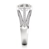 Thumbnail Image 3 of J'Lure Lab-Grown Diamond Square-Emerald Step-Cut Engagement Ring 2-3/8 ct tw 18K White Gold