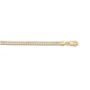 Thumbnail Image 2 of Diamond-Cut Popcorn Chain Necklace 4.25mm Semi-Solid 14K Two-Tone Gold 24"