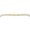 Thumbnail Image 3 of Diamond-Cut Popcorn Chain Necklace 4.25mm Semi-Solid 14K Two-Tone Gold 24"