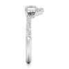 Thumbnail Image 3 of J'Lure Radiant Brilliant-Cut Lab-Grown Diamond Contour Wedding Band 1/2 ct tw 18K White Gold