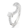 Thumbnail Image 4 of J'Lure Radiant Brilliant-Cut Lab-Grown Diamond Contour Wedding Band 1/2 ct tw 18K White Gold