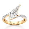 Thumbnail Image 1 of J'Lure Kite Step-Cut Lab-Grown Diamond Bypass Engagement Ring 2-1/2 ct tw 18K Yellow Gold