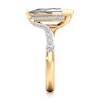 Thumbnail Image 3 of J'Lure Kite Step-Cut Lab-Grown Diamond Bypass Engagement Ring 2-1/2 ct tw 18K Yellow Gold