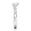 Thumbnail Image 3 of J'Lure Lab-Grown Diamond Contour Wedding Band 3/8 ct tw 18K White Gold
