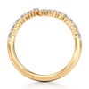 Thumbnail Image 2 of J'Lure Lab-Grown Diamond Contour Wedding Band 3/8 ct tw 18K Yellow Gold