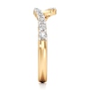Thumbnail Image 3 of J'Lure Lab-Grown Diamond Contour Wedding Band 3/8 ct tw 18K Yellow Gold