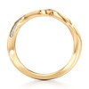 Thumbnail Image 2 of J'Lure Lab-Grown Diamond Contour Wedding Band 1/8 ct tw 18K Yellow Gold