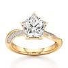 Thumbnail Image 1 of J'Lure Pentagon Brilliant-Cut Lab-Grown Diamond Bypass Engagement Ring 3-1/5 ct tw 18K Yellow Gold