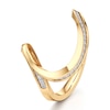 Thumbnail Image 4 of J'Lure Lab-Grown Diamond Contour Wedding Band 1/6 ct tw 18K Yellow Gold