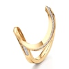 Thumbnail Image 4 of J'Lure Lab-Grown Diamond Contour Wedding Band 1/6 ct tw 18K Yellow Gold