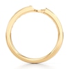 Thumbnail Image 2 of J'Lure Baguette-Cut Lab-Grown Diamond Contour Wedding Band 3/8 ct tw 18K Yellow Gold