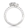 Thumbnail Image 2 of J'Lure Shield Step-Cut Two-Stone Lab-Grown Diamond Engagement Ring 1-7/8 ct tw 18K White Gold