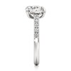 Thumbnail Image 3 of J'Lure Shield Step-Cut Two-Stone Lab-Grown Diamond Engagement Ring 1-7/8 ct tw 18K White Gold