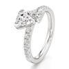 Thumbnail Image 4 of J'Lure Shield Step-Cut Two-Stone Lab-Grown Diamond Engagement Ring 1-7/8 ct tw 18K White Gold