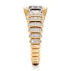 Thumbnail Image 3 of J'Lure Octagon Step-Cut Lab-Grown Diamond Engagement Ring 3-3/8 ct tw 18K Yellow Gold
