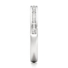 Thumbnail Image 3 of J'Lure Baguette & Round-Cut Lab-Grown Diamond Wedding Band 3/8 ct tw 18K White Gold