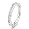 Thumbnail Image 4 of J'Lure Baguette & Round-Cut Lab-Grown Diamond Wedding Band 3/8 ct tw 18K White Gold