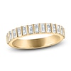 Thumbnail Image 1 of Vera Wang VOW Baguette-Cut Lab-Grown Diamond Wedding Band 3/4 ct tw 14K Yellow Gold