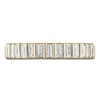 Thumbnail Image 3 of Vera Wang VOW Baguette-Cut Lab-Grown Diamond Wedding Band 3/4 ct tw 14K Yellow Gold