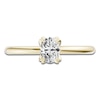 Thumbnail Image 3 of Oval-Cut Diamond Solitaire Engagement Ring 1/2 ct tw 14K Yellow Gold (I2/I)