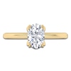 Thumbnail Image 3 of Oval-Cut Diamond Solitaire Engagement Ring 1 ct tw 14K Yellow Gold (I2/I)