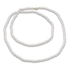 Thumbnail Image 1 of Akoya Cultured Pearl Necklace 14K Yellow Gold 7.5-8mm 36"