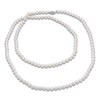 Thumbnail Image 1 of Akoya Cultured Pearl Necklace 14K White Gold 5.5-6mm 36"