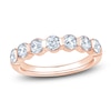 Thumbnail Image 1 of Lab-Grown Diamond Seven-Stone Anniversary Ring 1-1/3 ct tw 14K Rose Gold