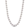 Thumbnail Image 2 of Akoya Cultured Pearl Necklace 14K Yellow Gold 6.5-7mm 30"