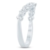 Thumbnail Image 2 of Lab-Grown Diamond Contour Anniversary Ring 1 ct tw 14K White Gold