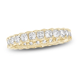 Princess-Cut Lab-Grown Diamond Eternity Band 1-5/8 to 2 ct tw 14K Yellow Gold