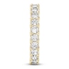 Thumbnail Image 3 of Princess-Cut Lab-Grown Diamond Eternity Band 1-5/8 to 2 ct tw 14K Yellow Gold