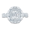 Thumbnail Image 3 of Pnina Tornai Emerald-Cut Diamond Halo Engagement Ring 1-1/2 ct tw 14K White Gold