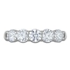 Thumbnail Image 3 of Vera Wang VOW Lab-Grown Diamond Five-Stone Anniversary Ring 1-1/2 ct tw Platinum