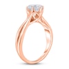 Thumbnail Image 2 of Diamond Solitaire Twist Engagement Ring 2 ct tw Round 14K Rose Gold (I2/I)
