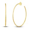 Thumbnail Image 1 of Round Wire Hoop Earrings 14K Yellow Gold 40mm