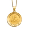 Thumbnail Image 1 of Religious Medal Pendant Necklace 14K Yellow Gold 18"