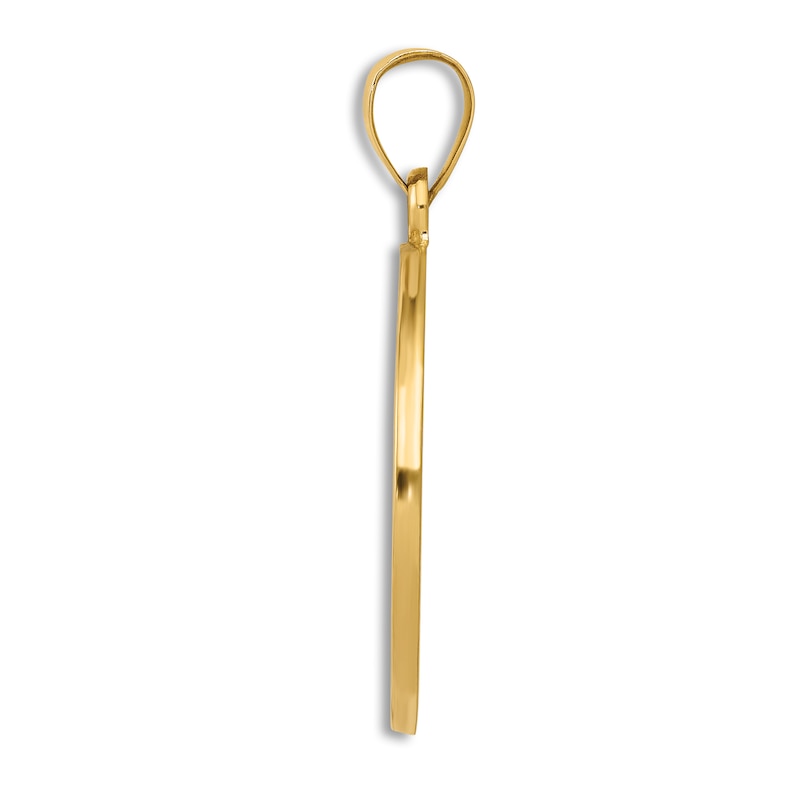Main Image 3 of Religious Medal Pendant Necklace 14K Yellow Gold 18"