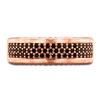 Thumbnail Image 3 of Men's Black Diamond Anniversary Ring 1/3 ct tw Round 14K Rose Gold