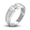 Men's Diamond Anniversary Ring 1/4 ct tw Princess 14K White Gold